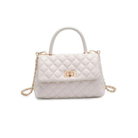 Claire Top Handle Crossbody White