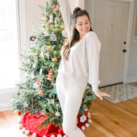 Mabel Knit Lounge Set Oatmeal