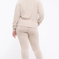 Mabel Knit Lounge Set Oatmeal