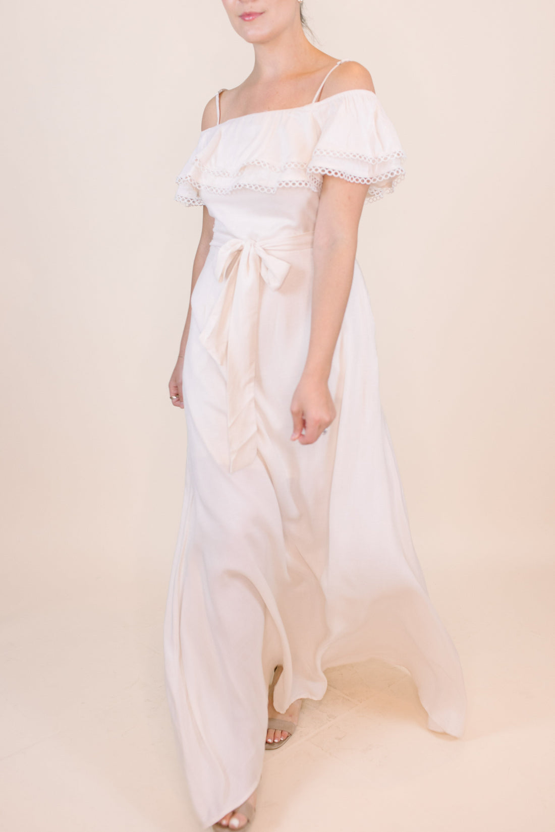 Meadows Maxi Dress Cream