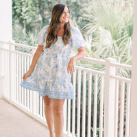 Etta Short Toile Dress
