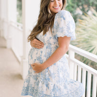 Etta Short Toile Dress