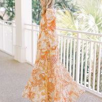 Mango Long Sleeve Maxi