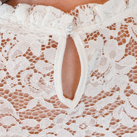 Mira Cream Lace Top