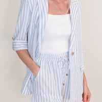 Southampton Blue Stripe Blazer