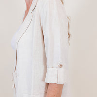 Southampton Natural Linen Blazer