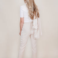 Southampton Natural Linen Pants