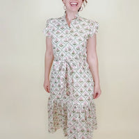Charleston Block Print Dress