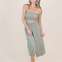 Alani Two-Piece Set in Olive