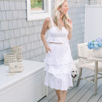 Alessandra Ruffle Skirt Set