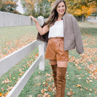 Bristol Leather Shorts