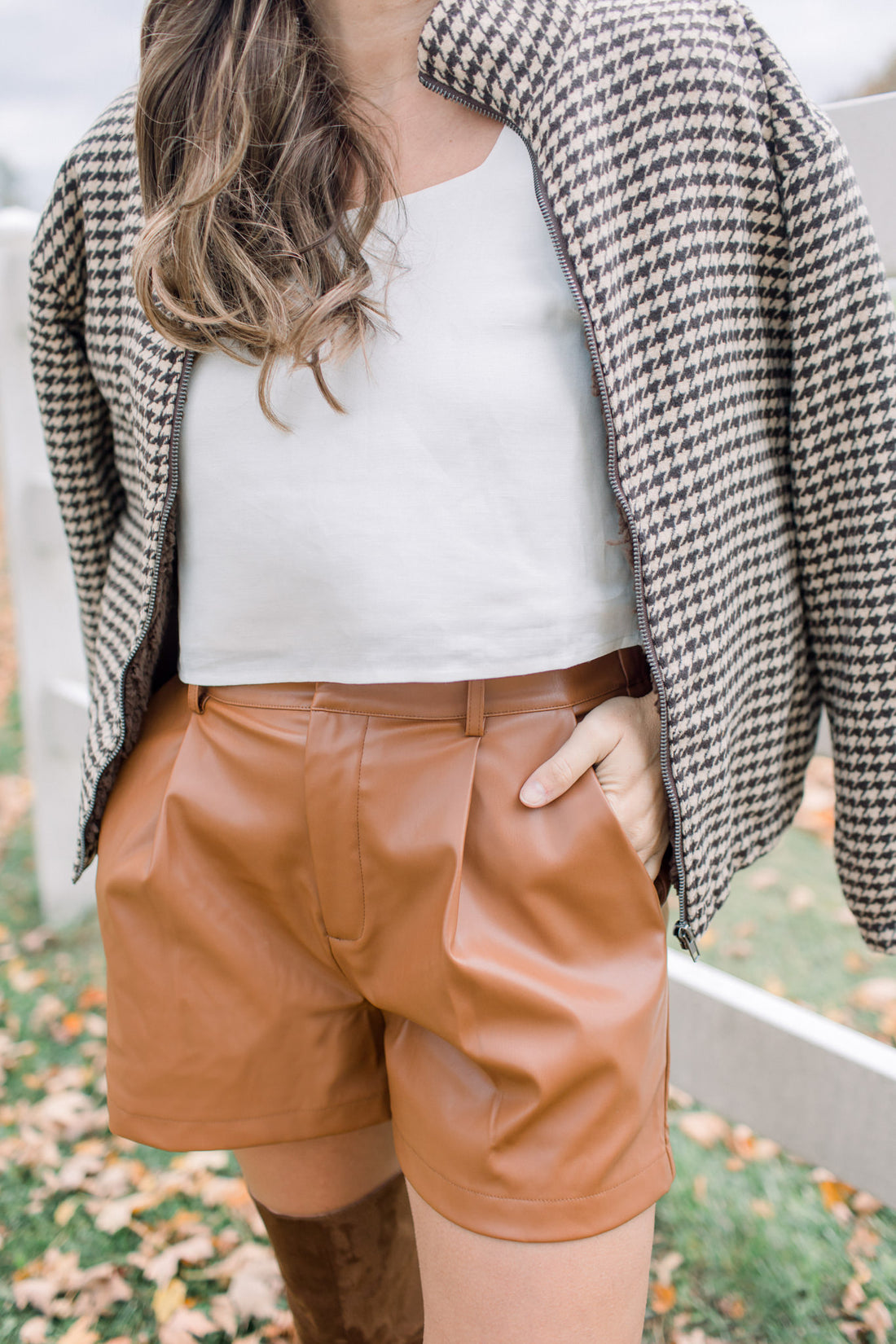 Bristol Leather Shorts