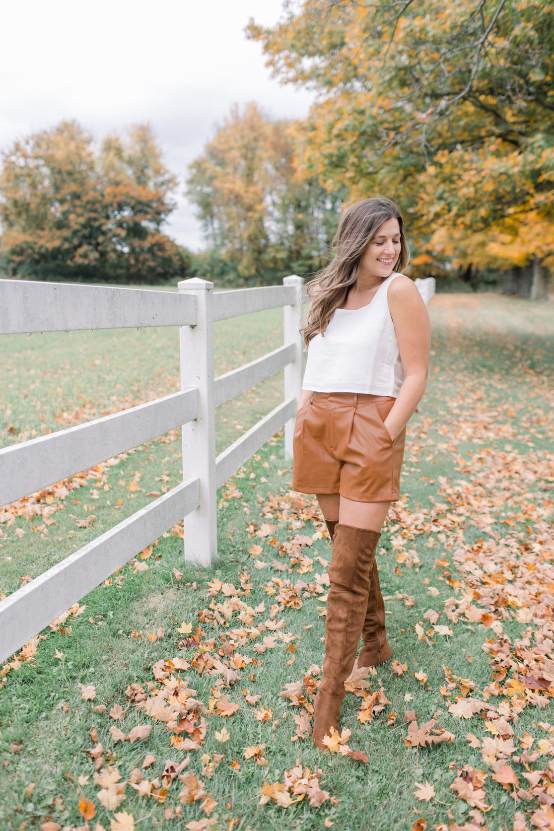 Bristol Leather Shorts