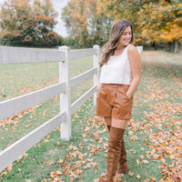 Bristol Leather Shorts