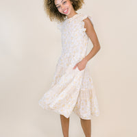 Buttercup Flutter Sleeve Dress