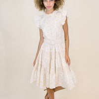 Buttercup Flutter Sleeve Dress