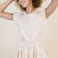 Buttercup Flutter Sleeve Dress