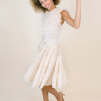 Buttercup Flutter Sleeve Dress