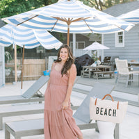 Cami Textured Maxi in Almond