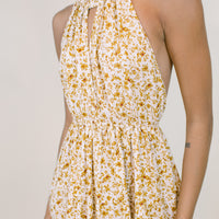 Celine Halter Maxi Dress