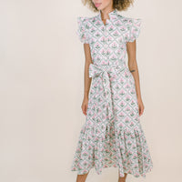 Charleston Block Print Dress