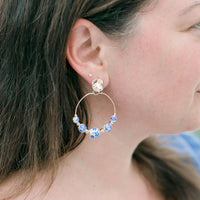 Chinoiserie Circle Earrings
