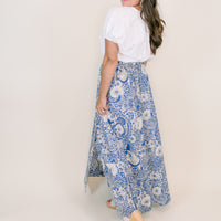 Delilah Blue Maxi Skirt