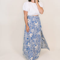 Delilah Blue Maxi Skirt