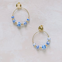 Chinoiserie Circle Earrings