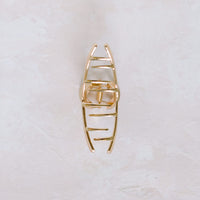 Small Gold Metal Hair Claw