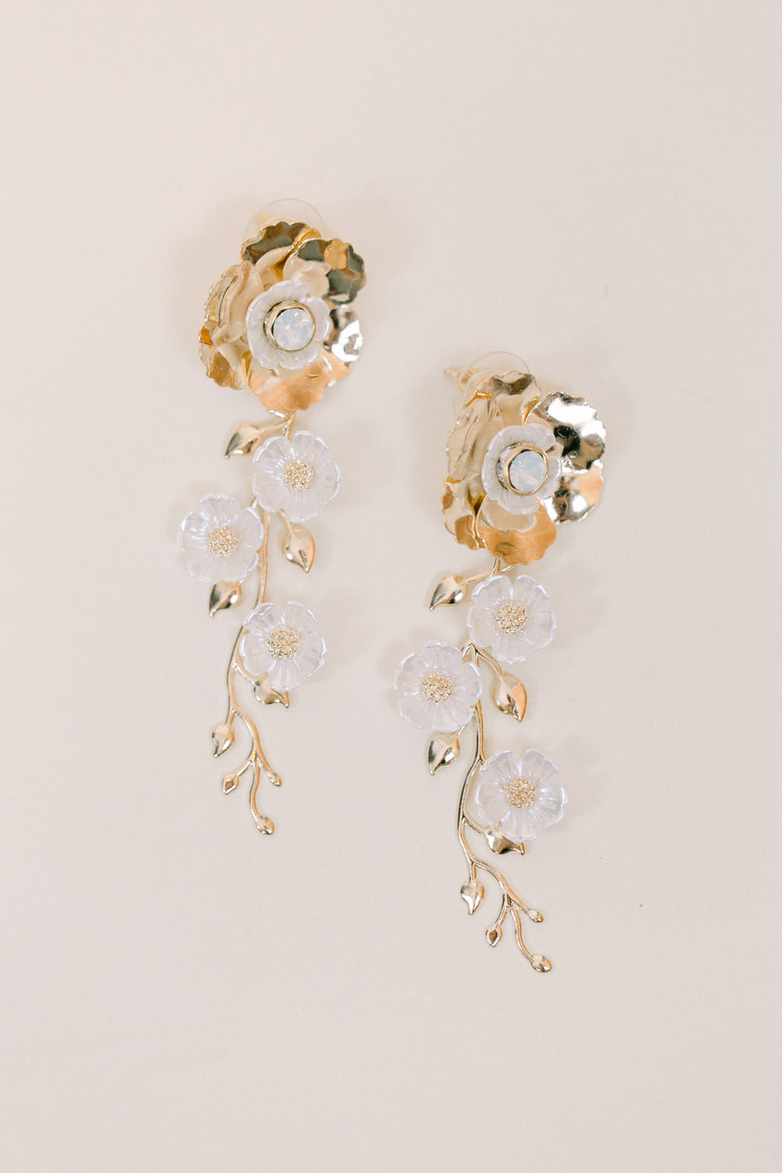 Elisabeth Gold Drop Earrings