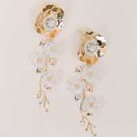 Elisabeth Gold Drop Earrings