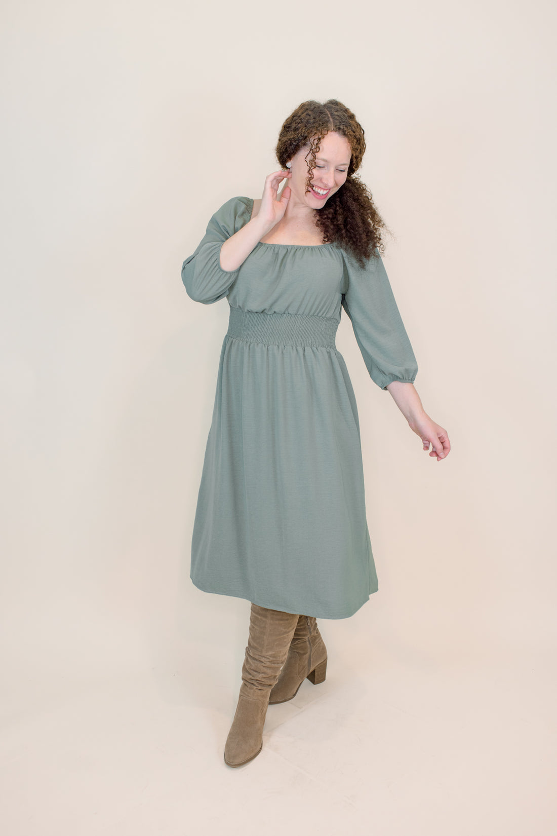 Galway Long Sleeve Dress