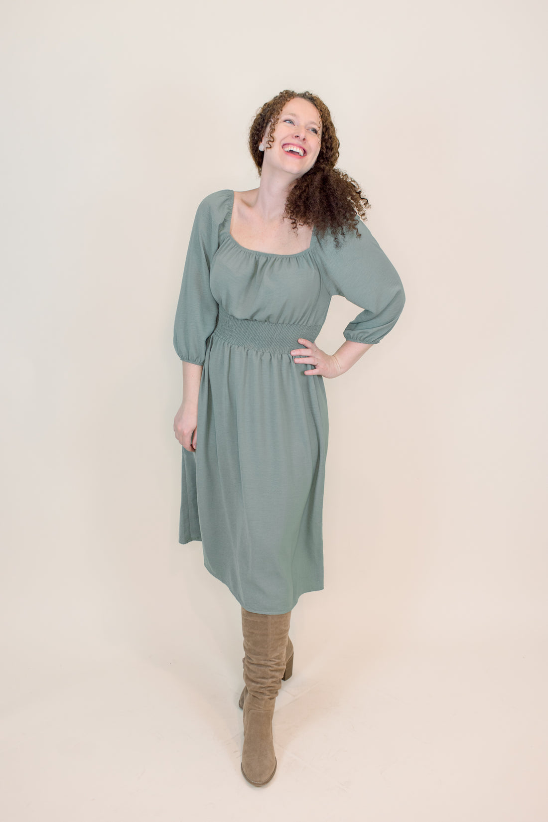 Galway Long Sleeve Dress