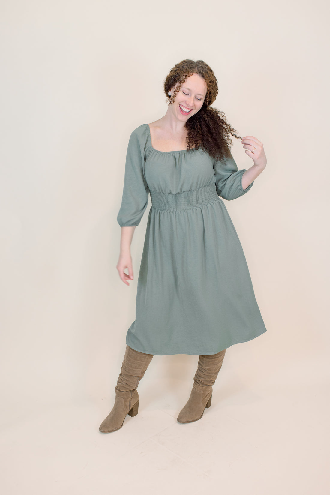 Galway Long Sleeve Dress