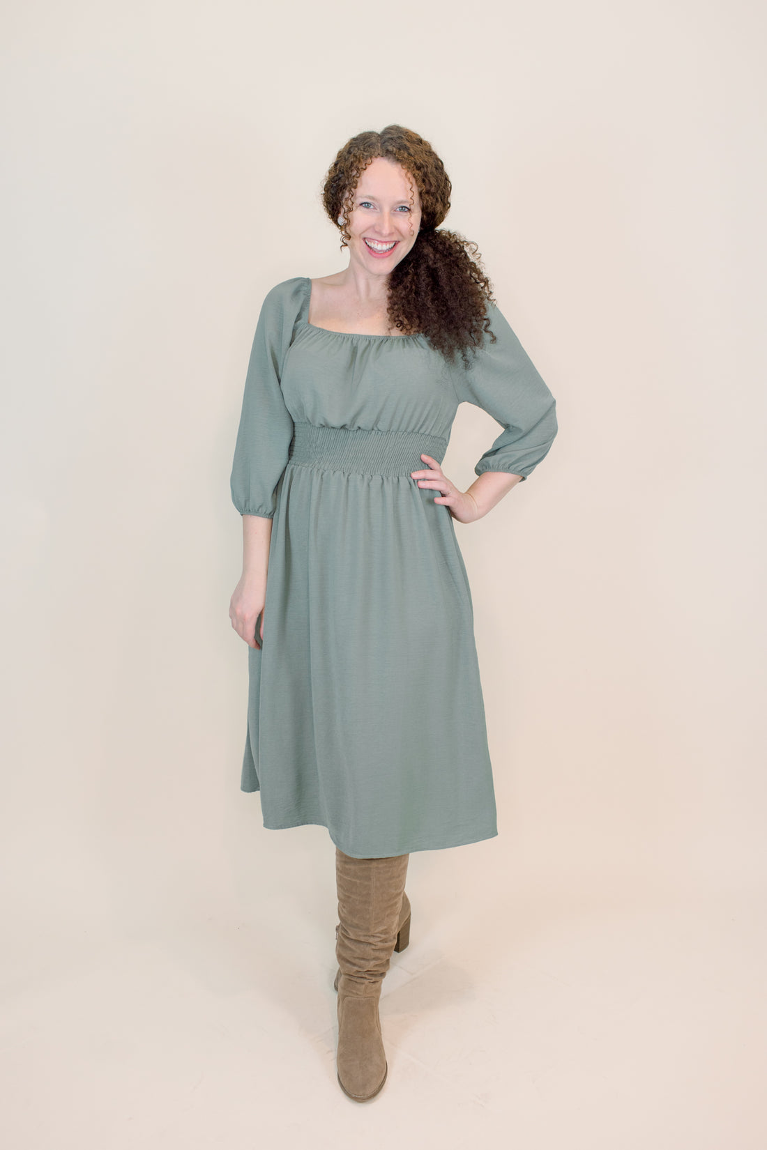 Galway Long Sleeve Dress