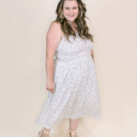 Hyacinth Smocked Midi Dress