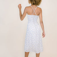 Hyacinth Smocked Midi Dress