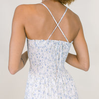 Hyacinth Smocked Midi Dress