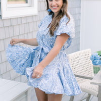 Isla Palm Mini Dress