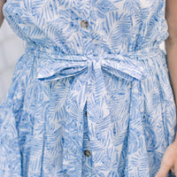 Isla Palm Mini Dress