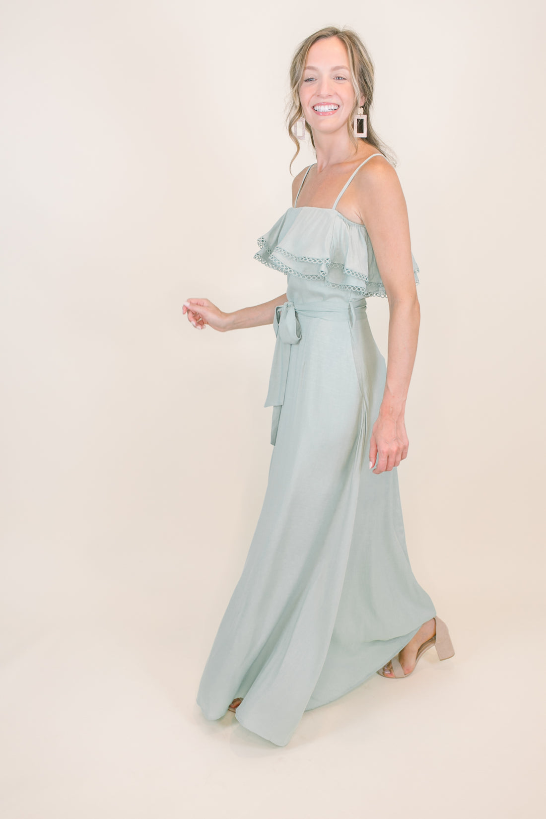 Meadows Maxi Dress Sage