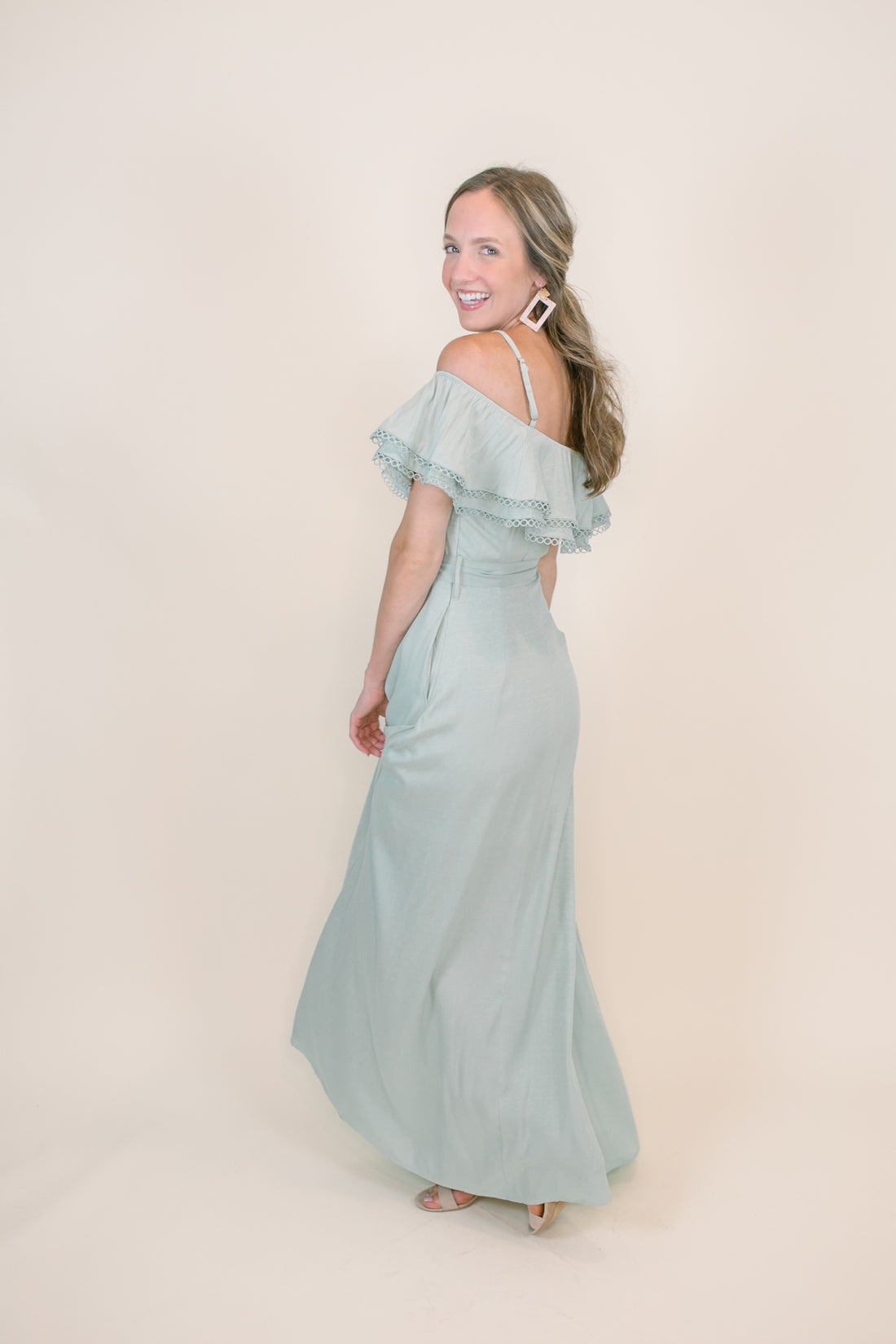Meadows Maxi Dress Sage