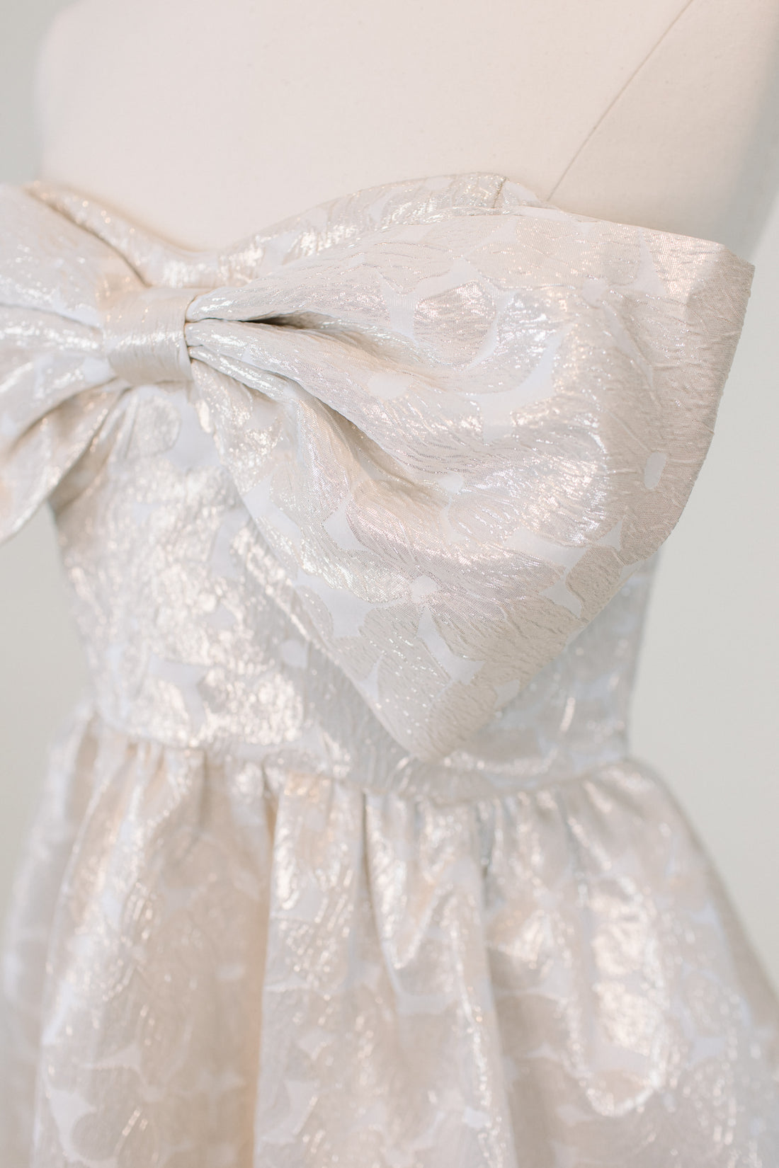 Natalia Bow Mini Dress