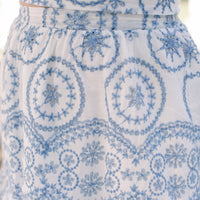 Quinn Eyelet Mini Skirt