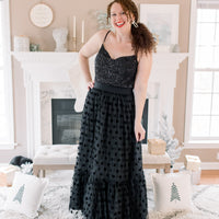 Reagan Tulle Polka Dot Skirt