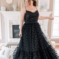 Reagan Tulle Polka Dot Skirt