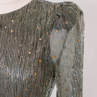 Sabrina Antique Gold Star Dress