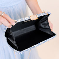 Sevilla Sky Blue Clutch