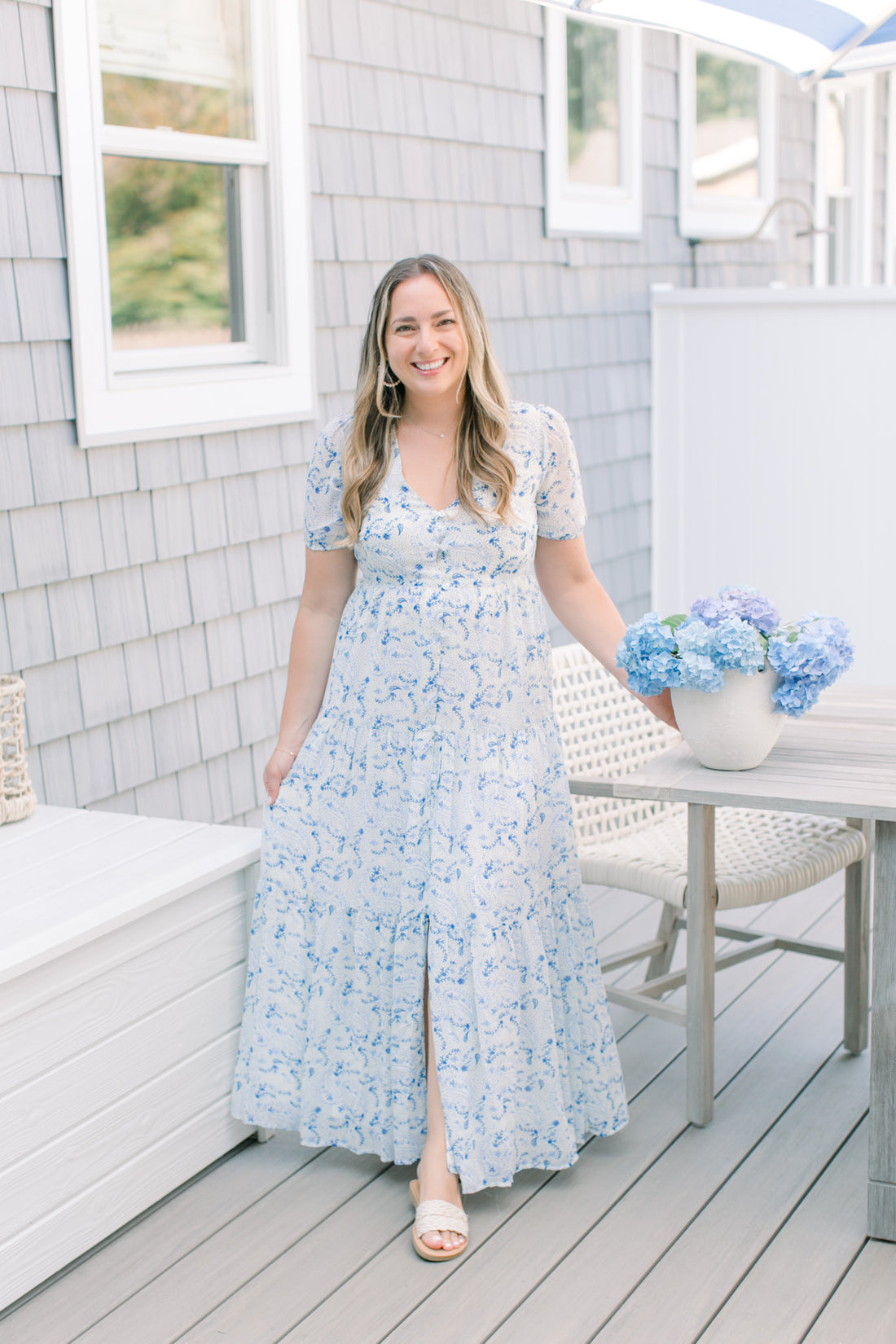 Suzette Paisley Maxi Dress
